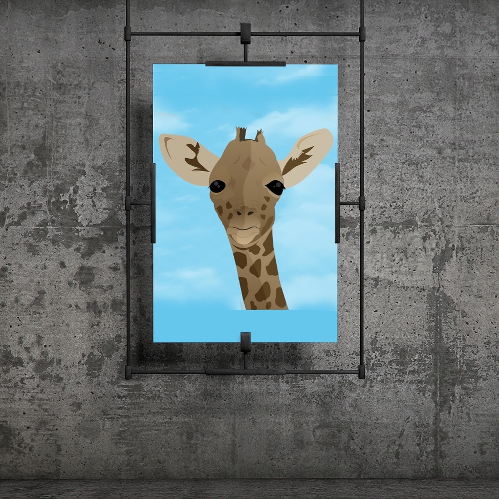 Young Giraffe - Picture 2 of 2